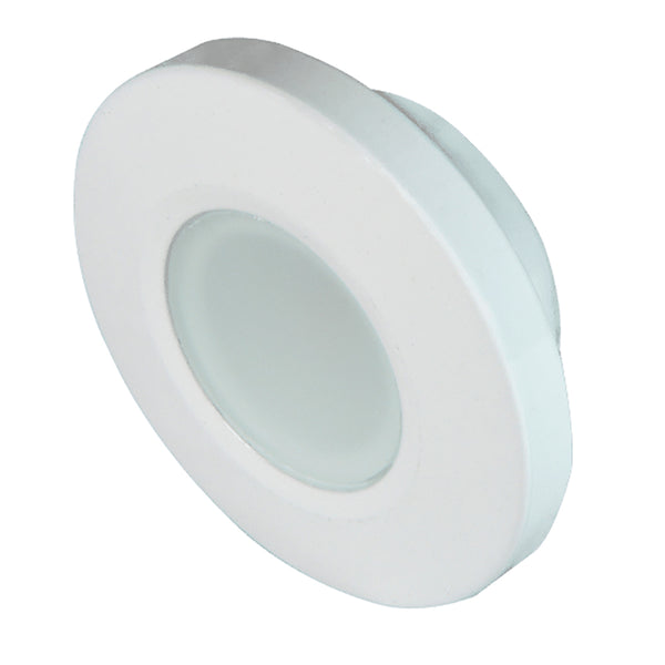 Lumitec Orbit Flush Mount Down Light - Blue Non-Dimming, Red Non-Dimming  White Dimming w/White Housing [112528] - Image 3