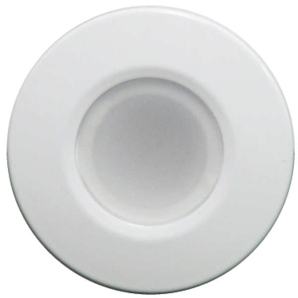 Lumitec Orbit Flush Mount Down Light - Blue Non-Dimming, Red Non-Dimming  White Dimming w/White Housing [112528] - Image 1