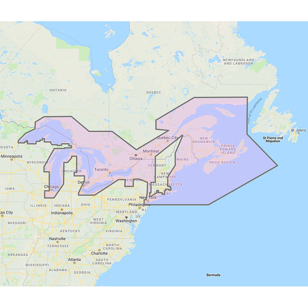 Furuno Great Lakes  Maritimes Vector Charts - 3D Data  Standard Resolution Satellite Photos - Unlock Code [MM3-VNA-026] - Image 1