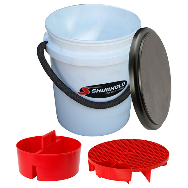 Shurhold One Bucket Kit - 5 Gallon - White [2461] - Image 1