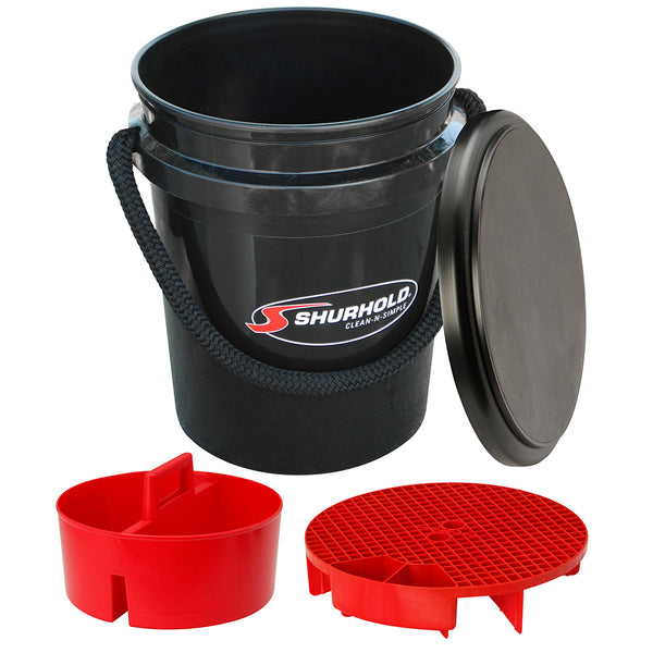 Shurhold One Bucket Kit - 5 Gallon - Black [2462] - Image 1