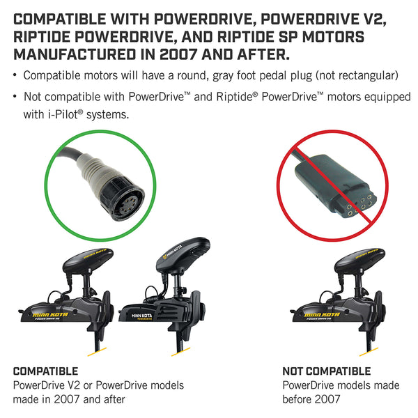 Minn Kota PowerDrive Foot Pedal - ACC Corded [1866070] - Image 2
