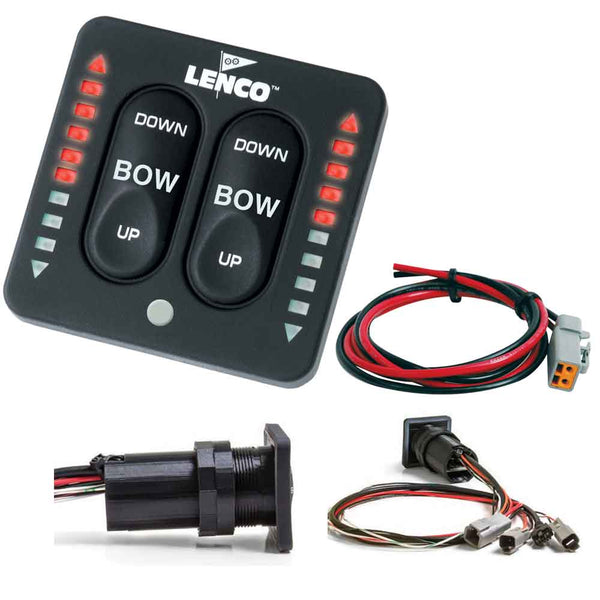 Lenco LED Indicator Integrated Tactile Switch Kit w/Pigtail f/Single Actuator Systems [15170-001] - Image 1