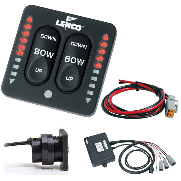 Lenco LED Indicator Two-Piece Tactile Switch Kit w/Pigtail f/Single Actuator Systems [15270-001] - Image 1