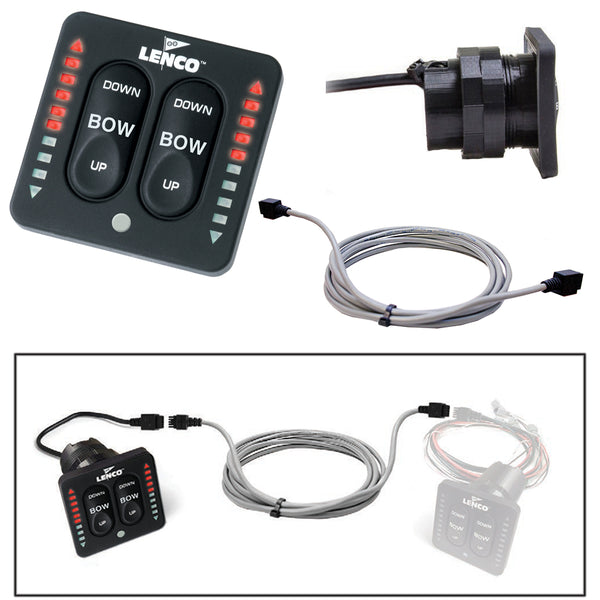 Lenco Flybridge Kit f/ LED Indicator Key Pad f/All-In-One Integrated Tactile Switch - 30' [11841-003] - Image 1