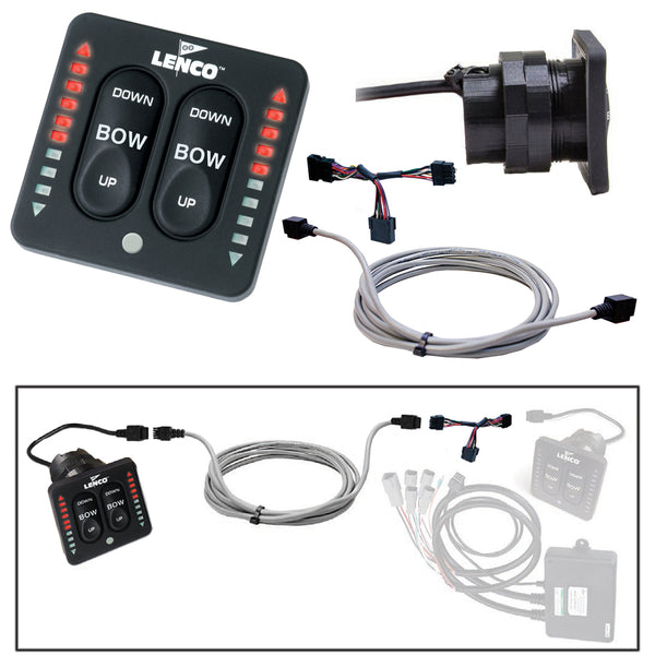 Lenco Flybridge Kit f/LED Indicator Key Pad f/Two-Piece Tactile Switch - 10' [11941-001] - Image 1