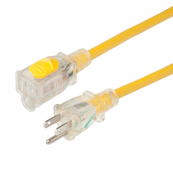 Marinco 14/3 Locking Extension Cord - 15A - 50' [150050] - Image 1