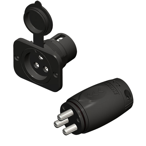 Marinco 70A Trolling Motor Plug & Receptacle [12VCPS3] - Image 1