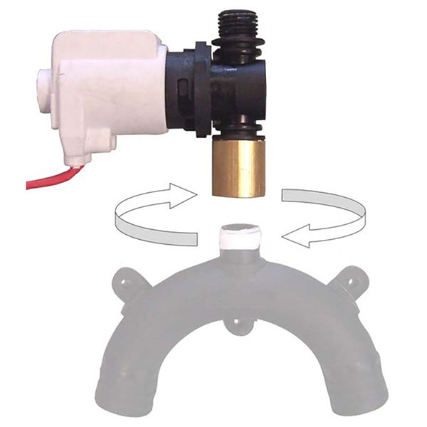 Jabsco Vented Loop Solenoid Valve f/37010 Series Toilet [37068-2000] - Image 1