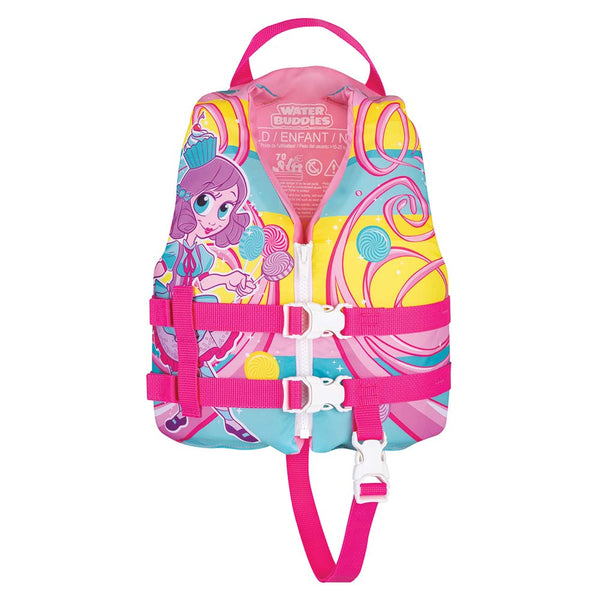 Full Throttle Water Buddies Life Vest - Child 30-50lbs - Princess [104300-105-001-17] - Image 1
