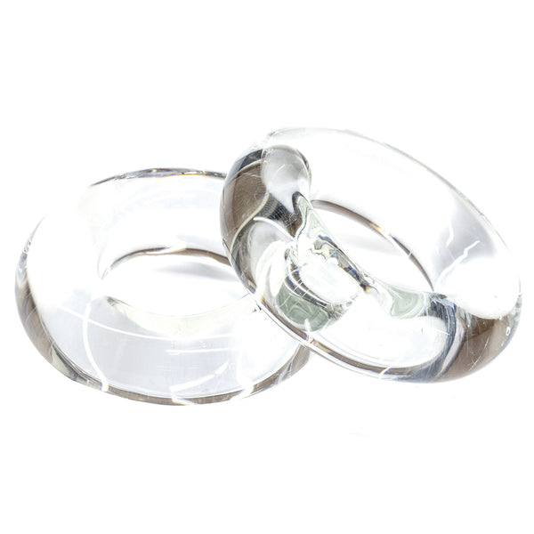 Tigress Glass Outrigger Rings - Pair [88650] - Image 1