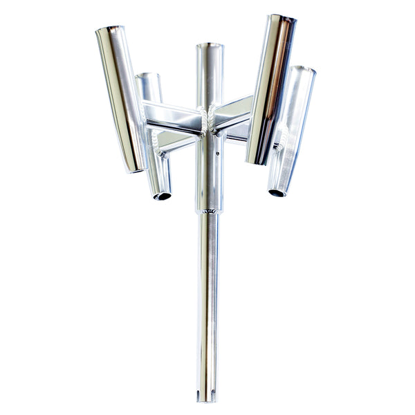 Tigress Five Banger Aluminum Rod Holder - Straight Butt [88157] - Image 1