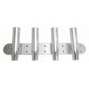 Tigress 4 Rod Aluminum Transom Mount Rod Holder - 28