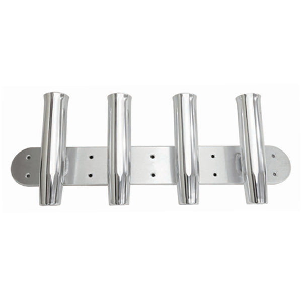 Tigress 4 Rod Aluminum Transom Mount Rod Holder - 28