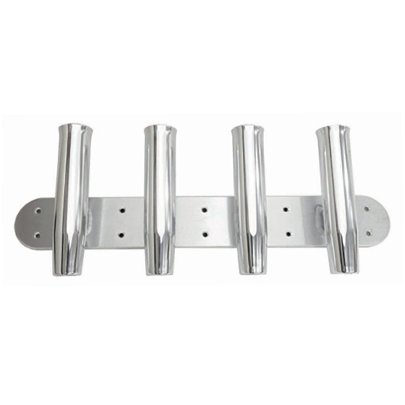Tigress 4 Rod Aluminum Transom Mount Rod Holder - 28