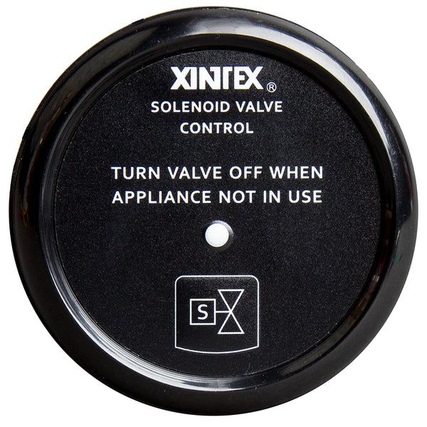 Fireboy-Xintex Propane Control  Solenoid Valve w/Black Bezel Display [C-1B-R] - Image 1