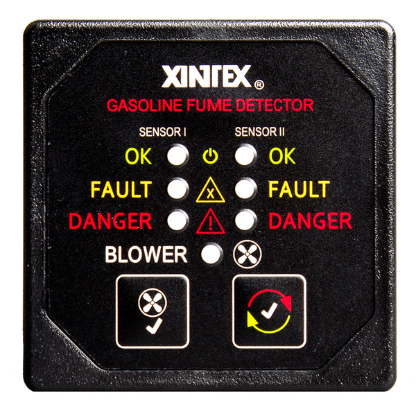 Fireboy-Xintex Gasoline Fume Detector w/Dual Channel  Blower Control - 12/24V [G-2BB-R] - Image 1