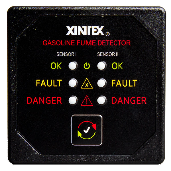 Fireboy-Xintex Gasoline Fume Detector w/Dual Channel - 12/24V [G-2B-R] - Image 1