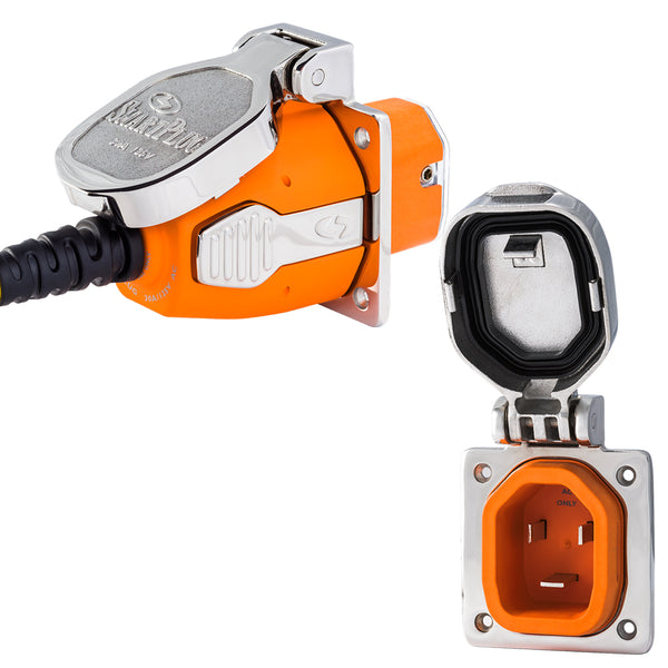 SmartPlug 30 AMP Inlet  Female Cord Connector Combo - Stainless Steel [B30ASSYNT] - Image 1
