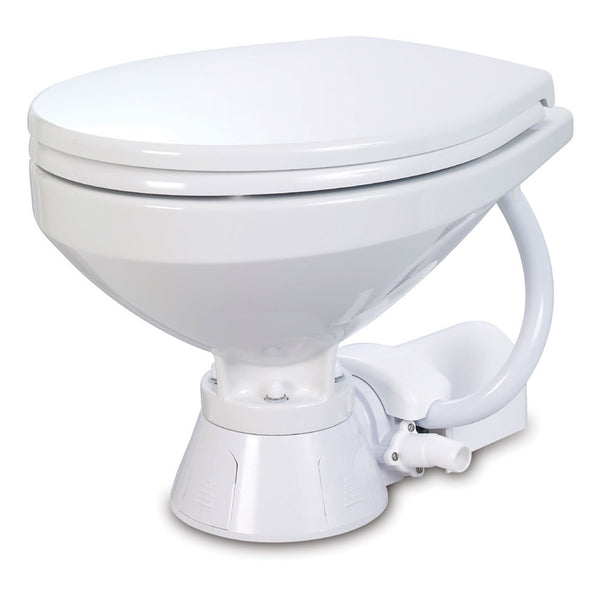 Jabsco Electric Marine Toilet - Regular Bowl w/Soft Close Lid - 12V [37010-4192] - Image 1
