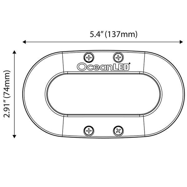 OceanLED X-Series X4 - White LEDs [012301W] - Image 2