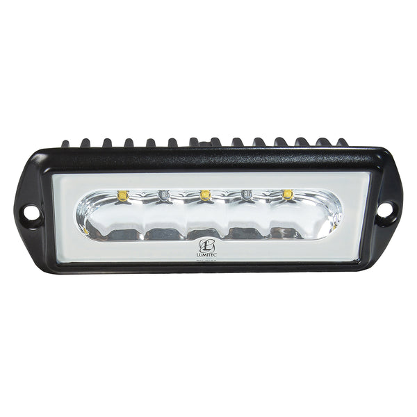 Lumitec Capri2 - Flush Mount LED Flood Light - Black Housing - 2-Color White/Blue Dimming [101186] - Image 3