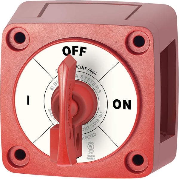 Blue Sea 6004 Single Circuit ON-OFF w/Locking Key - Red [6004] - Image 1