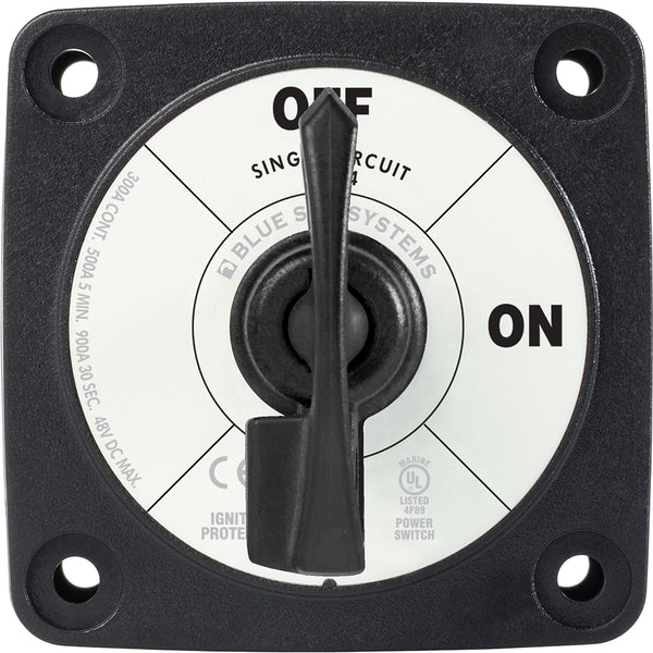Blue Sea 6004200 Single Circuit ON-OFF w/Locking Key - Black [6004200] - Image 2