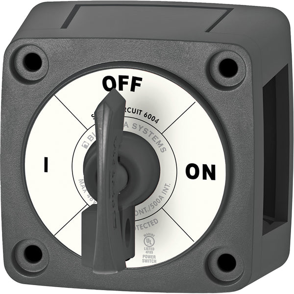 Blue Sea 6004200 Single Circuit ON-OFF w/Locking Key - Black [6004200] - Image 1