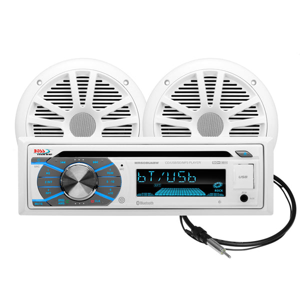 Boss Audio MCK508WB.6 Marine Stereo  6.5