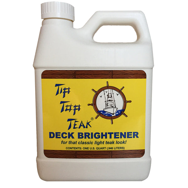 Tip Top Teak Deck Brightener - Quart [TB 3001] - Image 1