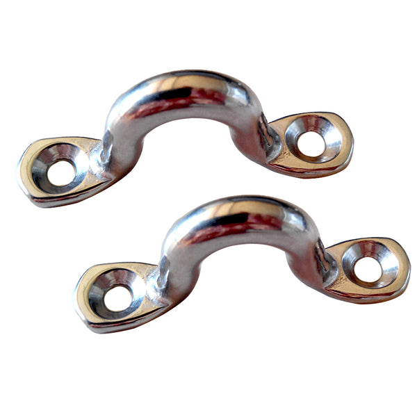 Taylor Made Eye Strap Chrome Zamak - Pair [1225] - Image 1