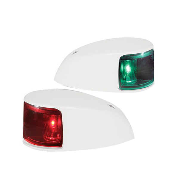 Hella Marine NaviLED Deck Mount Port & Starboard Pair - 2nm - Colored Lens/White Housing [980620811] - Image 1