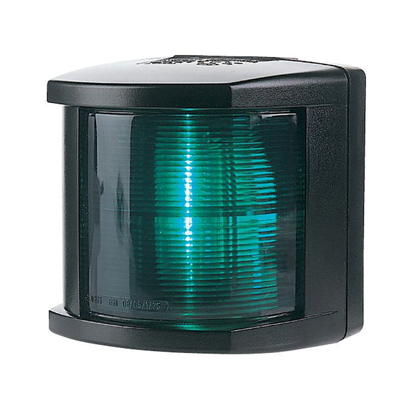 Hella Marine Starboard Navigation Light - Incandescent - 2nm - Black Housing - 12V [002984345] - Image 1