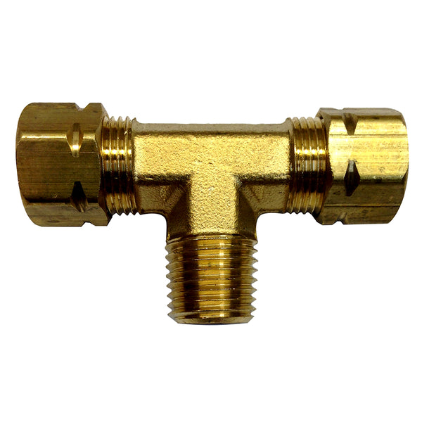 Uflex 1/4 NPT to 3/8 T-Fitting [T-FITTING] - Image 1