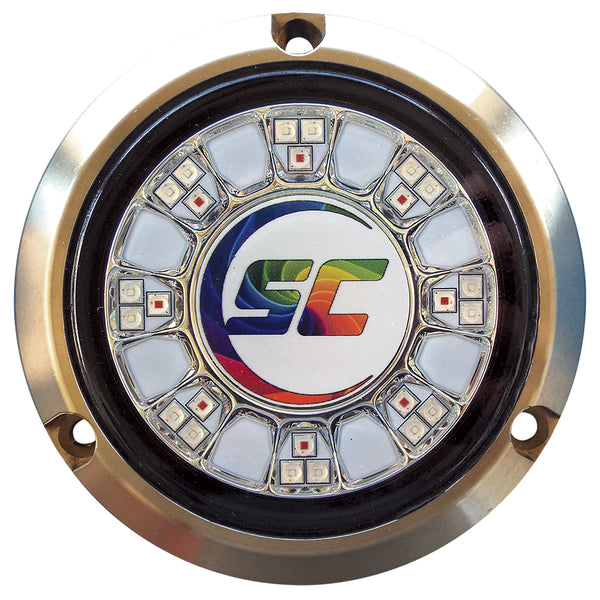 Shadow-Caster SCR-24 Bronze Underwater Light - 24 LEDs - Full Color Changing [SCR-24-CC-BZ-10] - Image 1