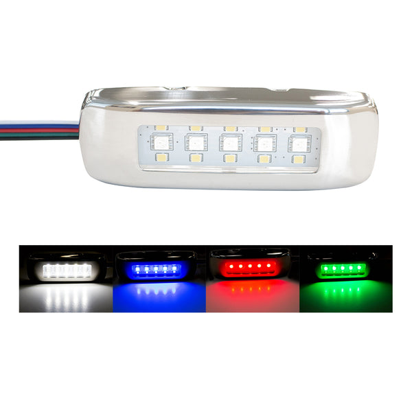 Innovative Lighting RGBW Tri-Lite w/Stainless Steel Bezel [055-43250-7] - Image 1
