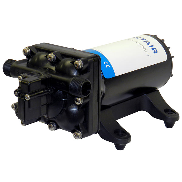 Shurflo by Pentair AQUA KING II Supreme 5.0 (24 VDC) Fresh Water Pump w/Strainer  Fittings [4158-163-E75] - Image 1