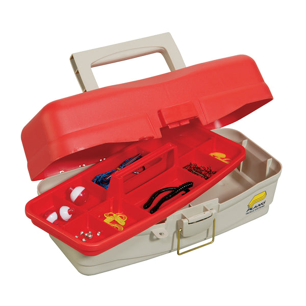 Plano Take Me Fishing Tackle Kit Box - Red/Beige [500000] - Image 1