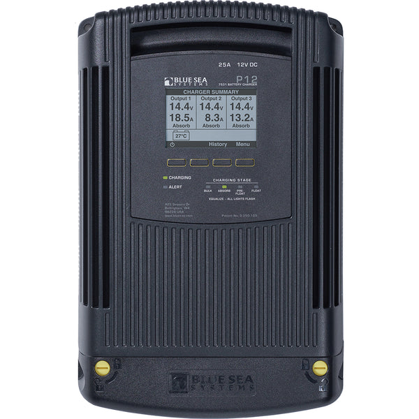 Blue Sea 7531 P12 Battery Charger - 12V DC 25A [7531] - Image 2