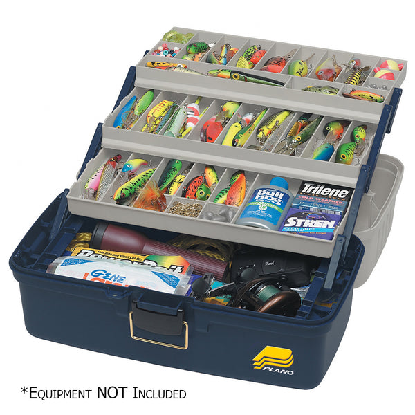 Plano Three-Tray Fixed Compartment Tackle Box - XL [613306] - Image 1