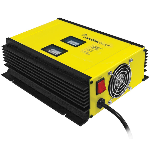 Samlex 25A Battery Charger - 24V - 2-Bank - 3-Stage w/Dip Switch  Lugs - Includes Temp Sensor [SEC-2425UL] - Image 1