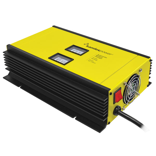 Samlex 40A Battery Charger - 24V - 2-Bank - 3-Stage w/Dip Switch  Lugs - Includes Temp Sensor [SEC-2440UL] - Image 1