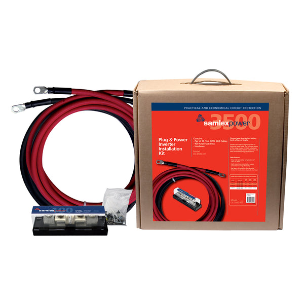 Samlex 400A Inverter Installation Kit f/3500W Inverter [DC-3500-KIT] - Image 1
