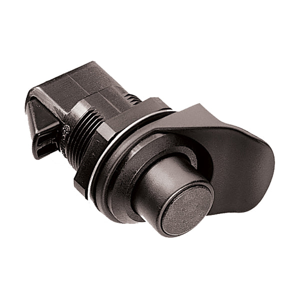 Southco Non-Locking Flush/Knob Latch - Black Plastic [93-304] - Image 1