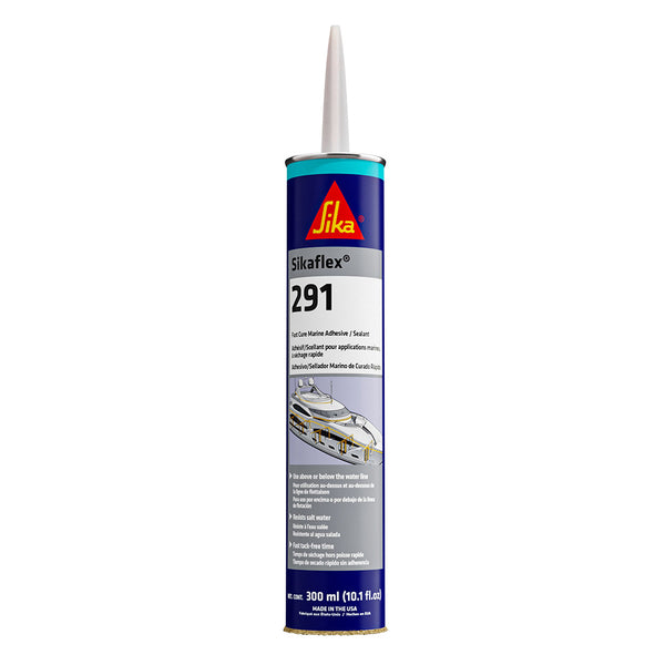 Sika Sikaflex 291 Fast Cure Adhesive  Sealant 10.3oz(300ml) Cartridge - Black [90923] - Image 1
