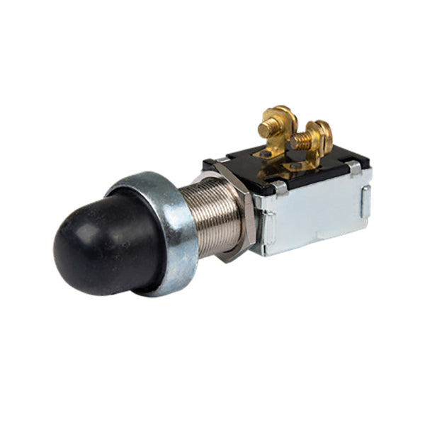 BEP 2-Position SPST Moisture Sealed Push Button Switch - OFF/(ON) [1001503] - Image 1
