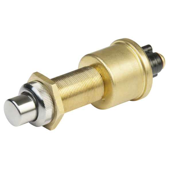 BEP 2-Position SPST Heavy-Duty Push Button Switch - OFF/(ON) - 35 Amp [1001504] - Image 1