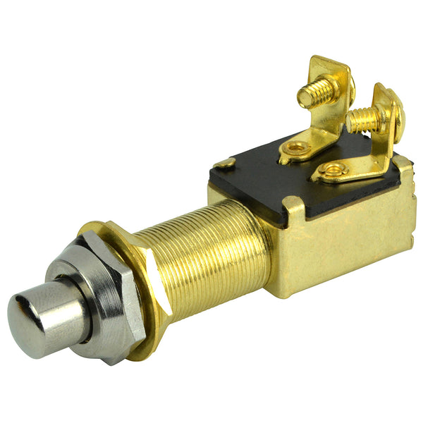 BEP 2-Position SPST Recessed Push Button Switch - OFF/(ON) [1001507] - Image 1