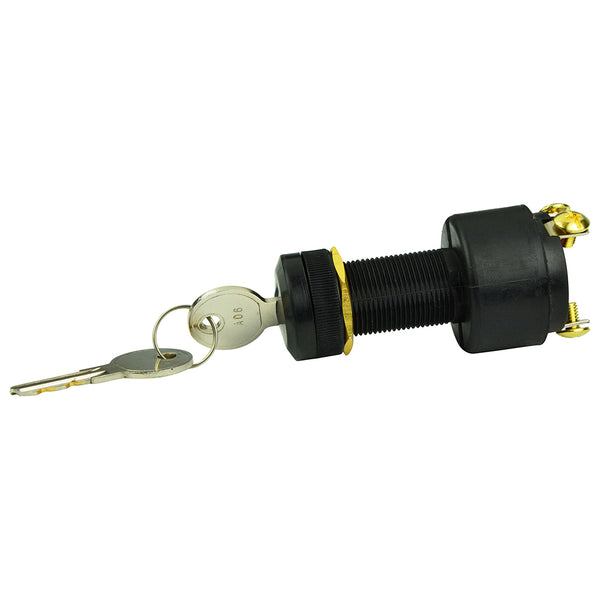 BEP 3-Position Nylon Ignition Switch - OFF/Ignition/Start [1001610] - Image 1